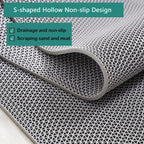 Luxurious Non-Slip Waterproof Bathroom Mat