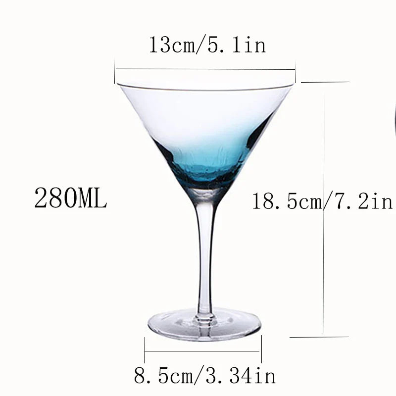 Nordic Elegance: Handcrafted Crystal Wine Glass