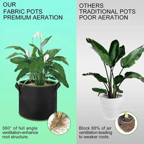 Premium Fabric Grow Bags for Optimal Plant Growth