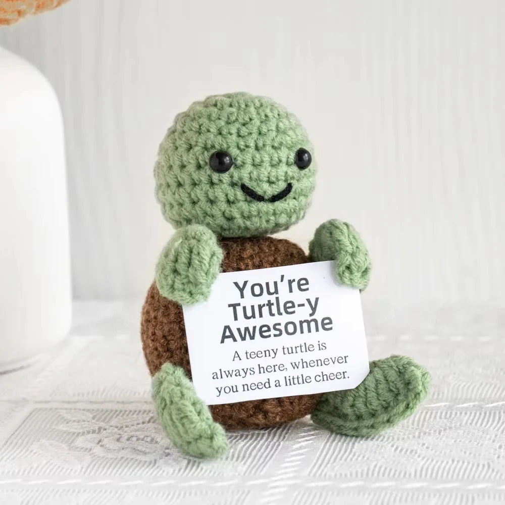 Charming Positive Energy Potato Plush Doll - Handmade Delight