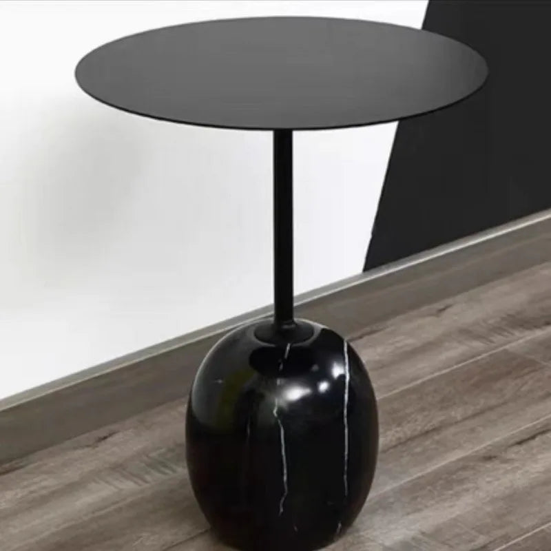 Elegant Marble Round Coffee Table