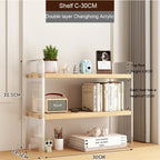 Elegant Acrylic Desktop Organizer - Maximize Your Space