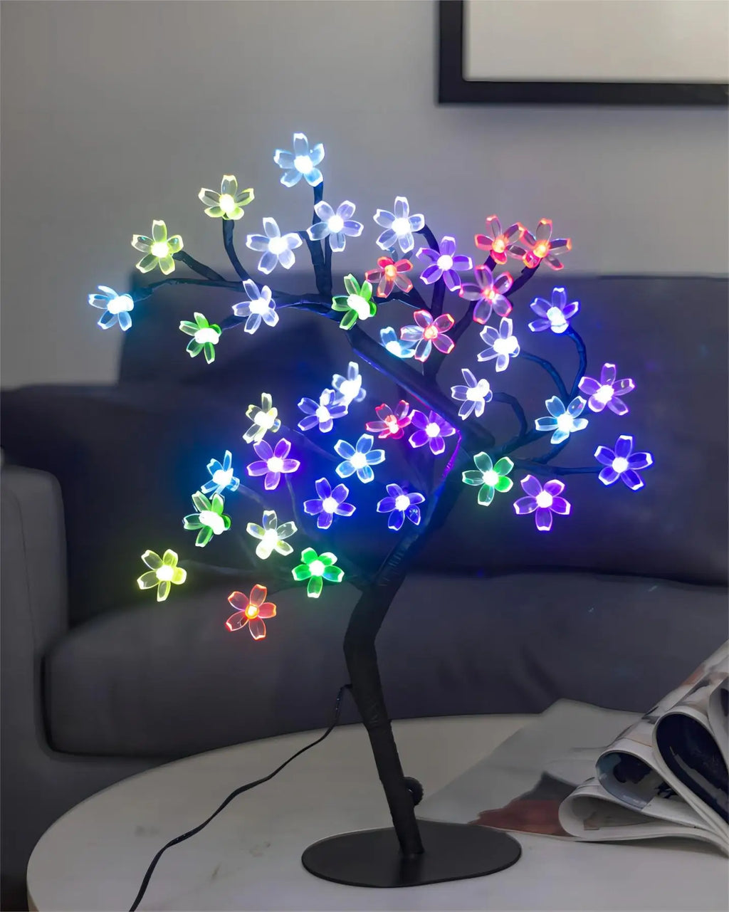 Enchanting Cherry Blossom LED Bonsai Lamp