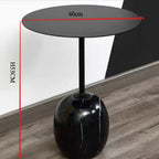 Elegant Marble Round Coffee Table