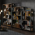 Elegant Modern Bookcase with Adjustable Shelves