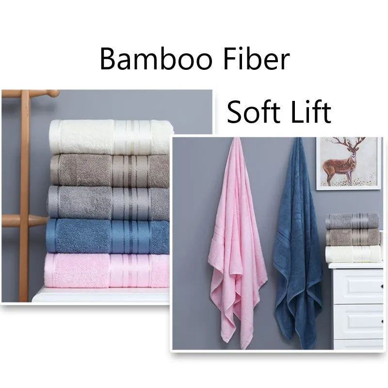 Luxurious Bamboo Towel Set - Ultimate Comfort & Absorption