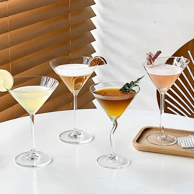 Elegant Japanese Style Martini Glass - Elevate Your Drink Experience