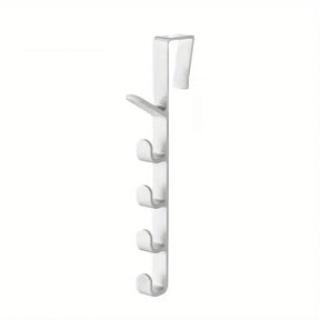 1pcs Bedroom By Hanger Clothes Hanging Rack Over The By Plastic Home Storage Organization Hooks, Purse Holder For Bags Rails