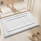 Luxury Microfiber Bath Mat - Superior Water Absorption & Anti-Slip