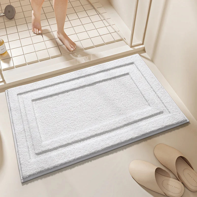 Luxury Microfiber Bath Mat - Superior Water Absorption & Anti-Slip