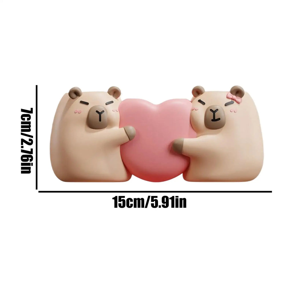 Charming Capybara Electric Toothbrush Holder for Families