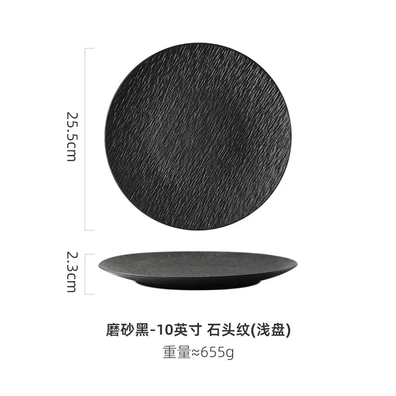 Exquisite Ceramic Steak Plate for Elegant Dining