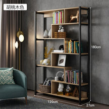 Elegant Modern Bookcase with Adjustable Shelves