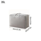 Large Capacity Clothes Storage Bag Waterproof Cabinet Wardrobe Organizer Quilt Pillow Blanket Organizer Dustproof Bedding Storag