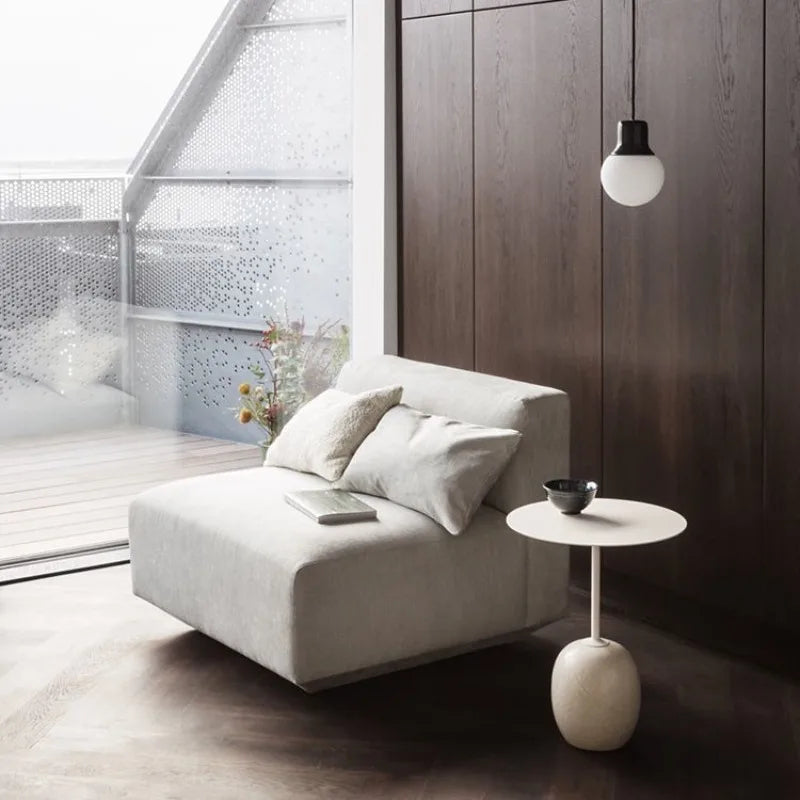 Elegant Marble Round Coffee Table