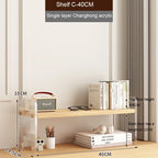 Elegant Acrylic Desktop Organizer - Maximize Your Space