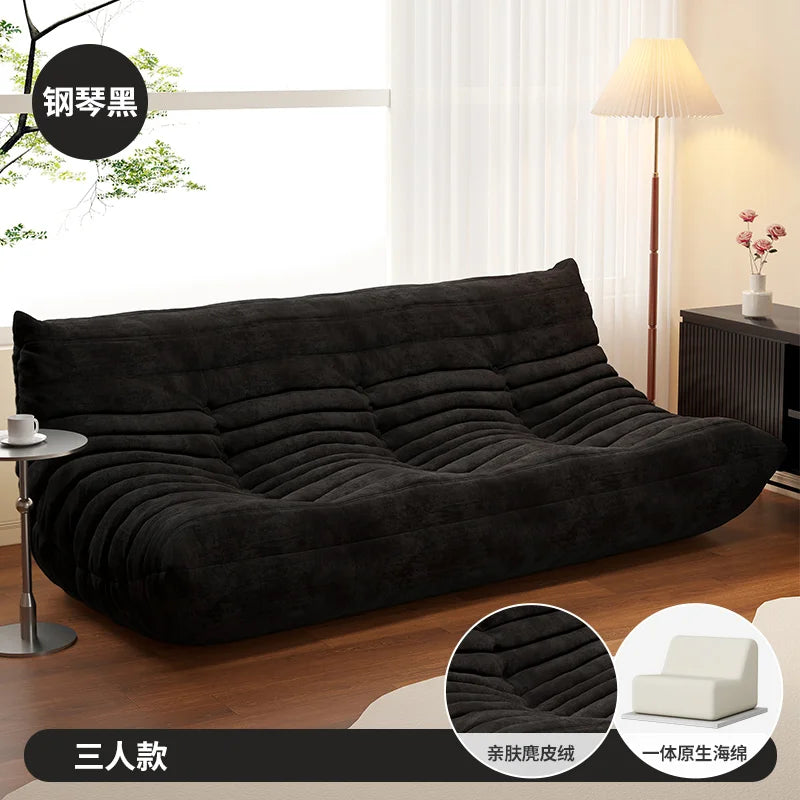 Elegant Nordic Bean Bag Sofa - Modern Comfort for Your Living Room