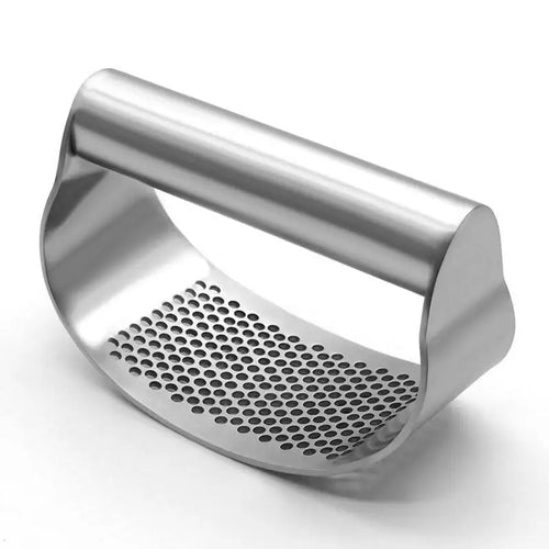 Effortless Stainless Steel Garlic Press for Perfect Mince