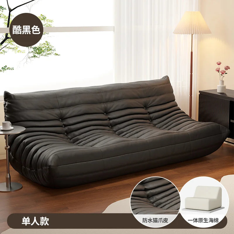 Elegant Nordic Bean Bag Sofa - Modern Comfort for Your Living Room