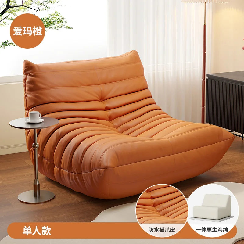 Elegant Nordic Bean Bag Sofa - Modern Comfort for Your Living Room