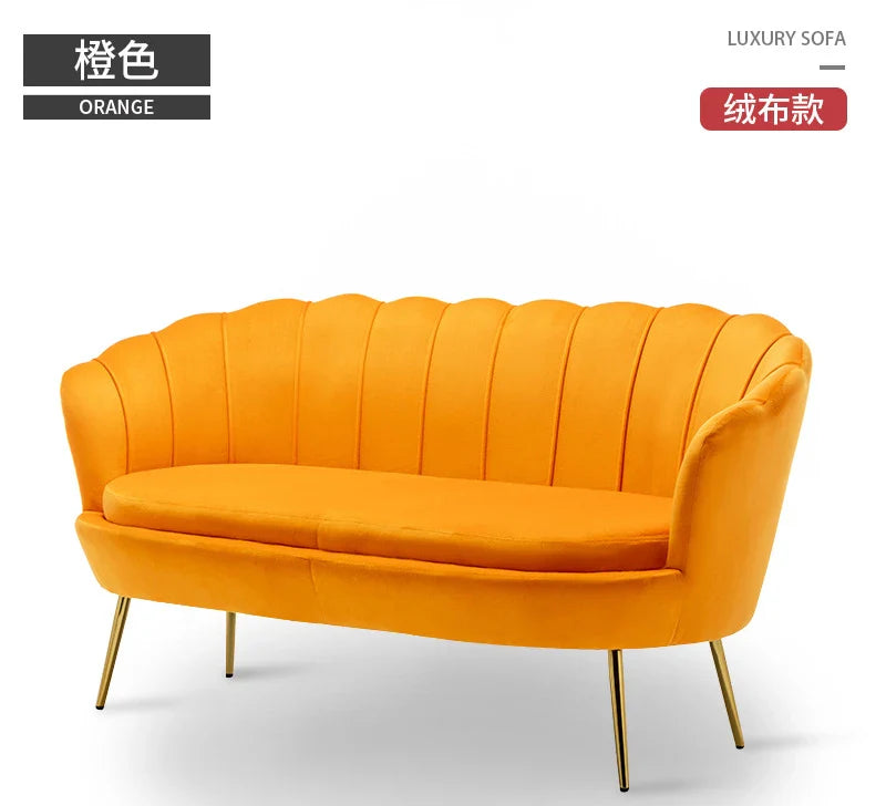 Exquisite Nordic Velvet Armchair & Sofa Set for Luxurious Living