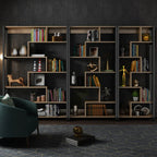 Elegant Modern Bookcase with Adjustable Shelves