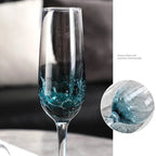 Nordic Elegance: Handcrafted Crystal Wine Glass
