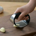 Effortless Stainless Steel Garlic Press for Perfect Mince