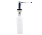 Elegant 350ml Stainless Steel Soap Dispenser for Kitchen & Bath