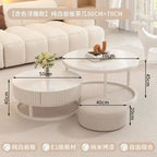 Exquisite White Coffee Table for Elegant Living Spaces