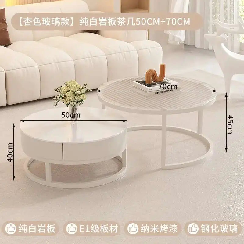 Exquisite White Coffee Table for Elegant Living Spaces