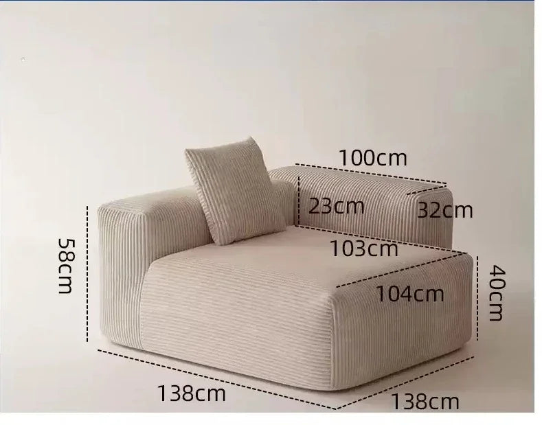 Elegant Corner Sofa for Luxurious Living Rooms