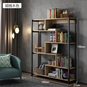 Elegant Modern Bookcase with Adjustable Shelves