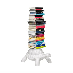 Artistic Turtle Bookshelf - Modern Elegance for Your Living Room