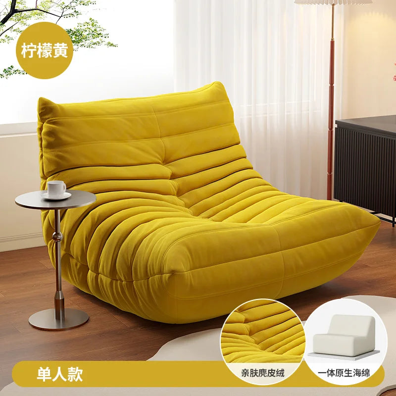 Elegant Nordic Bean Bag Sofa - Modern Comfort for Your Living Room
