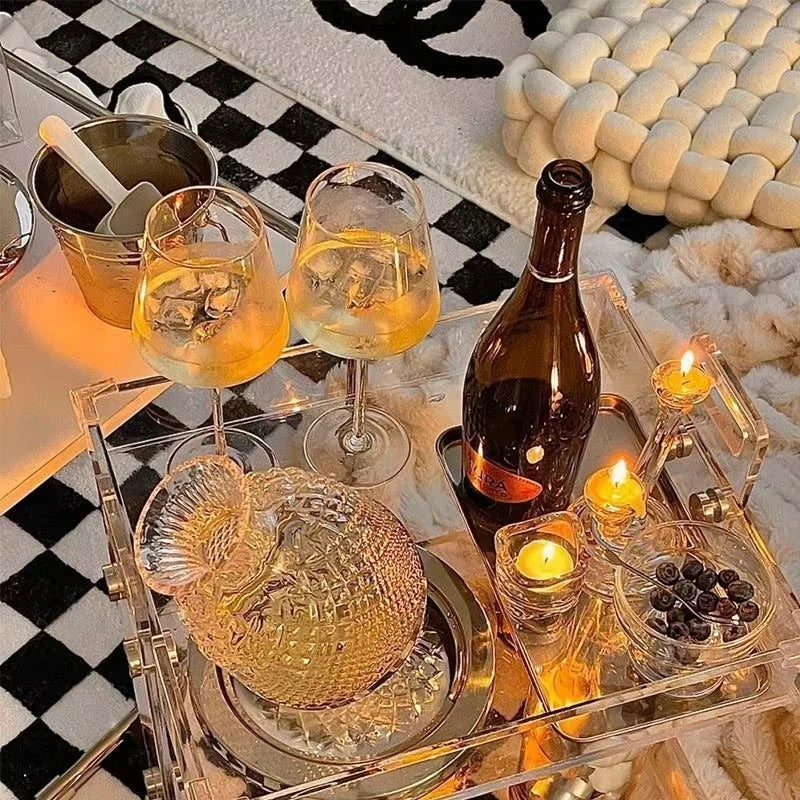 Exquisite European Crystal Wine Glasses for Luxurious Dining