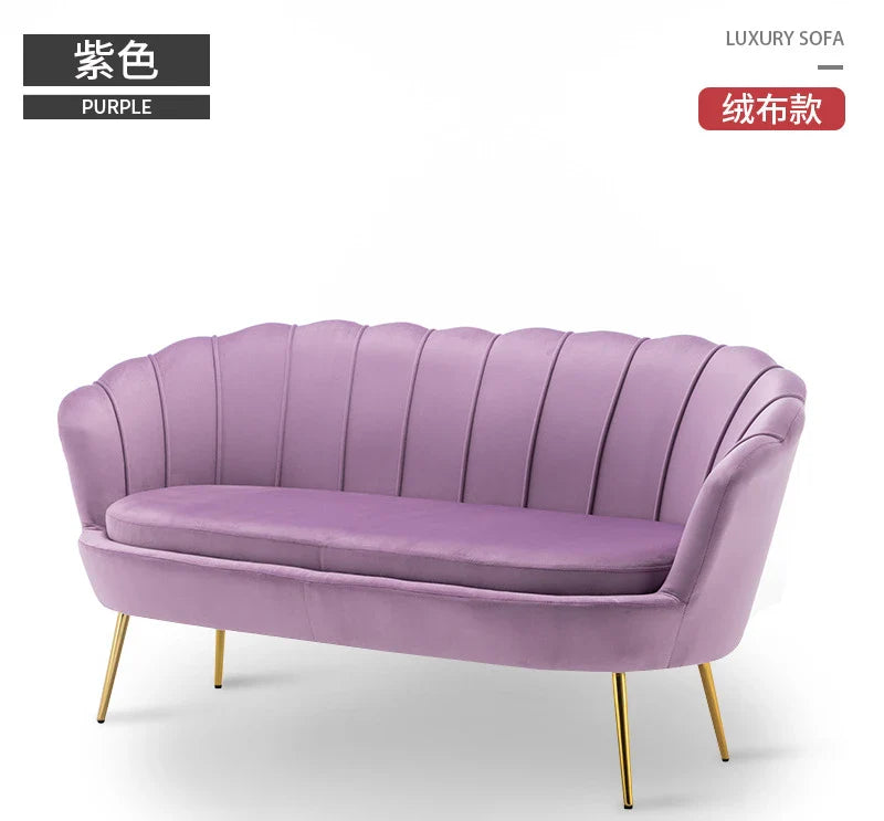 Exquisite Nordic Velvet Armchair & Sofa Set for Luxurious Living