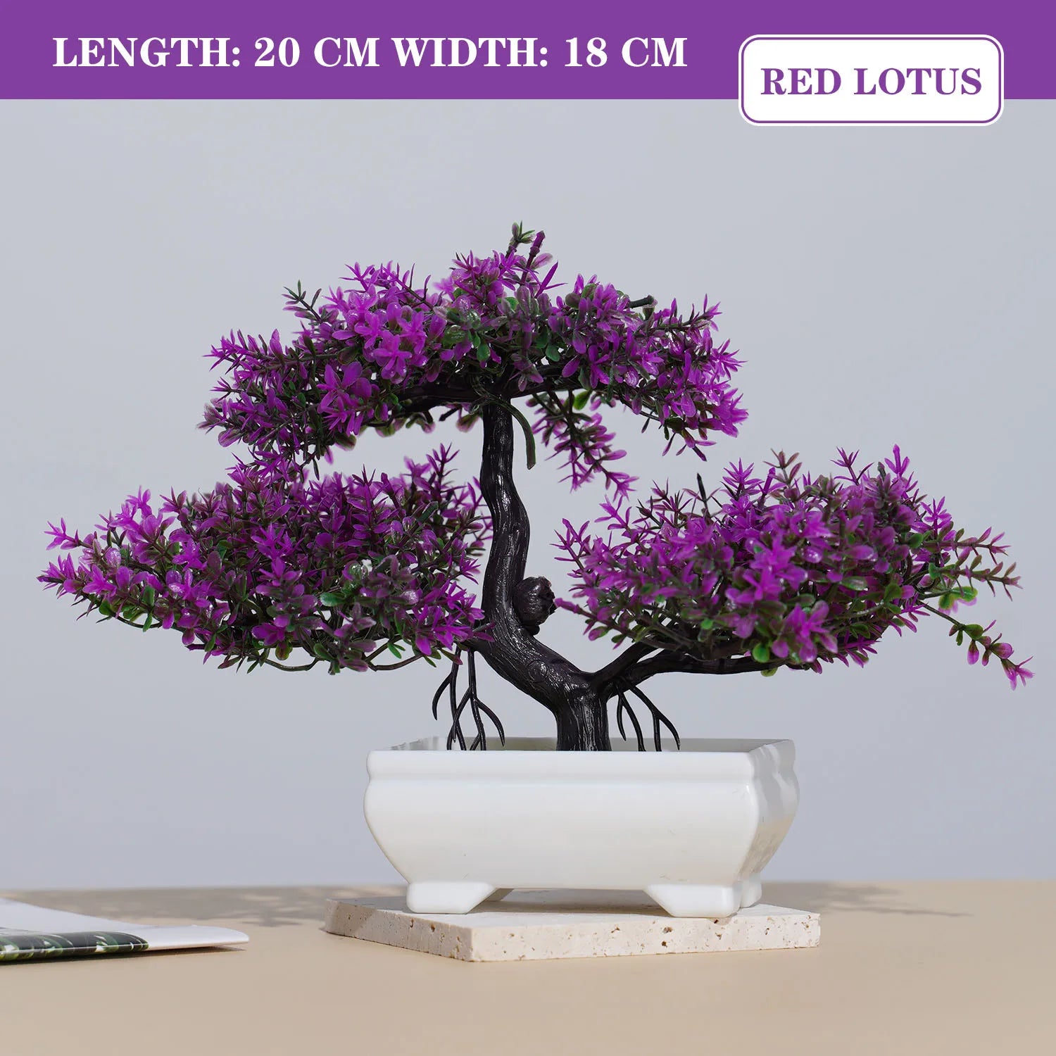Elegant Artificial Bonsai Tree for Exquisite Home Decor