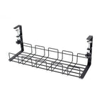 Elegant Under-Desk Metal Cable Organizer