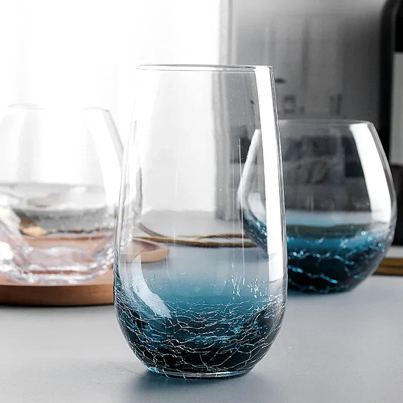 Nordic Elegance: Handcrafted Crystal Wine Glass