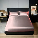 Luxury Satin Bedding Set with Elastic Fit - King Size