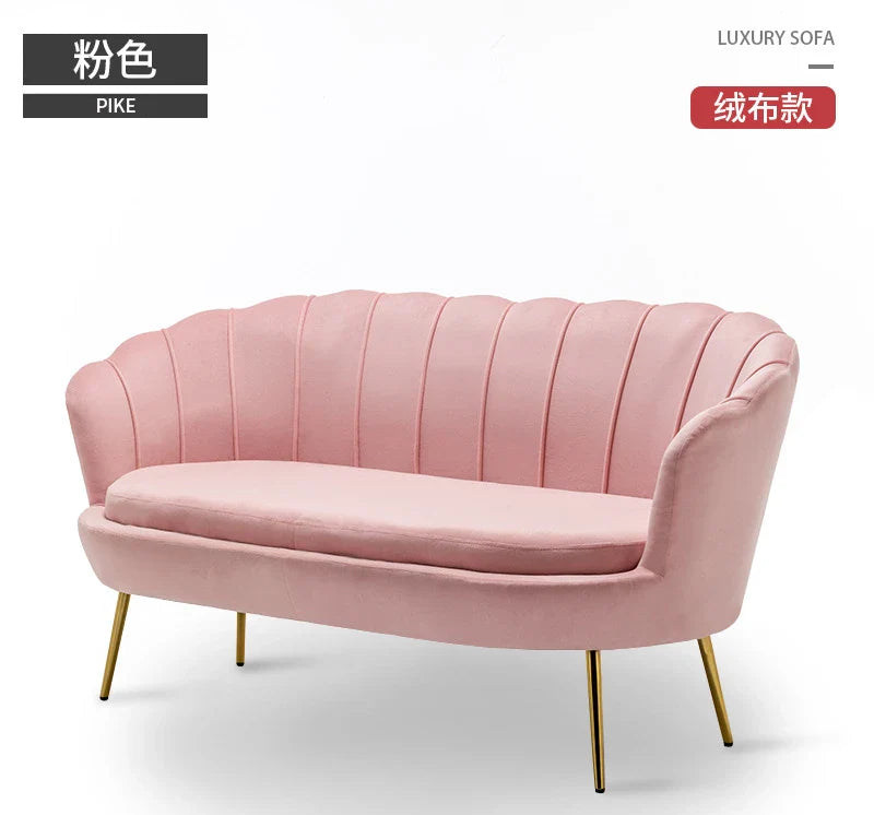 Exquisite Nordic Velvet Armchair & Sofa Set for Luxurious Living