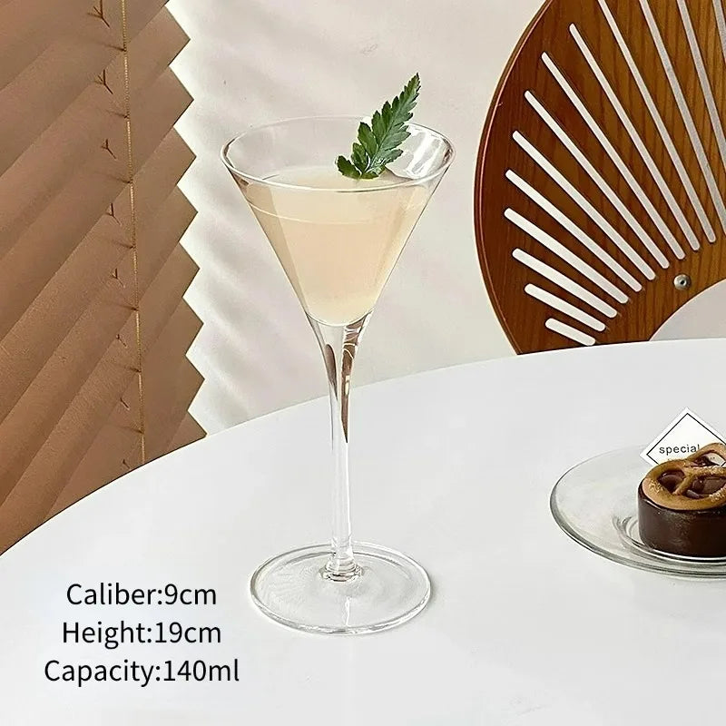 Elegant Japanese Style Martini Glass - Elevate Your Drink Experience
