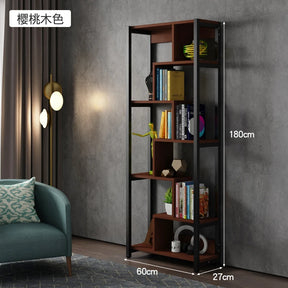Elegant Modern Bookcase with Adjustable Shelves