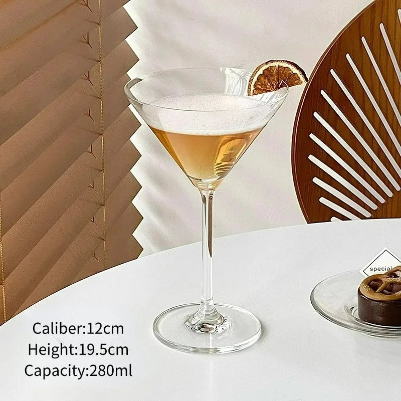 Elegant Japanese Style Martini Glass - Elevate Your Drink Experience