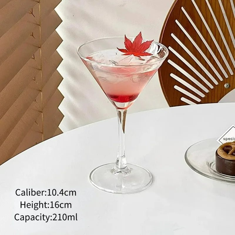 Elegant Japanese Style Martini Glass - Elevate Your Drink Experience