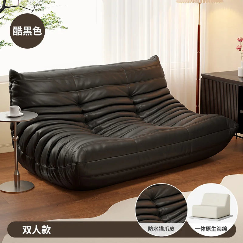 Elegant Nordic Bean Bag Sofa - Modern Comfort for Your Living Room