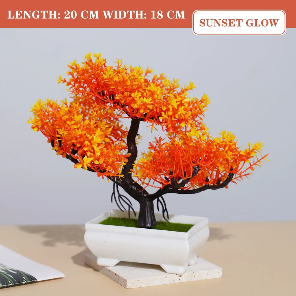 Elegant Artificial Bonsai Tree for Exquisite Home Decor