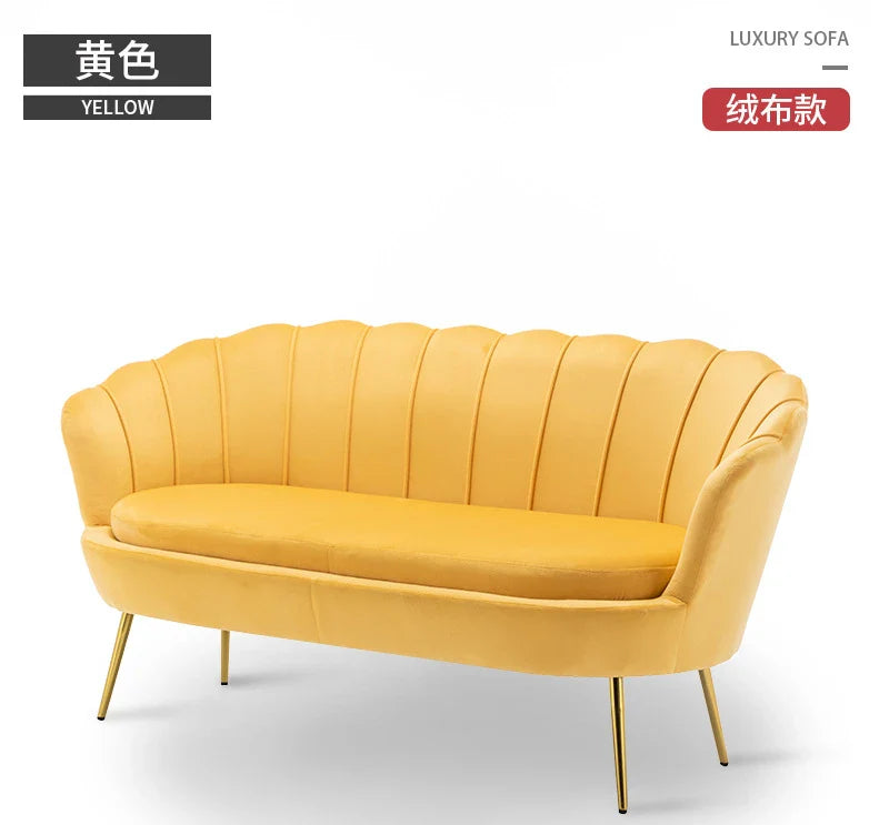 Exquisite Nordic Velvet Armchair & Sofa Set for Luxurious Living